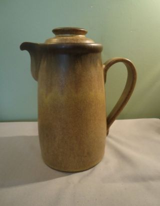 Denby Langley Vintage Coffee Pot,  Romany Brown