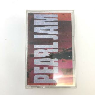 Pearl Jam Ten Zt47857 Cassette Tape 1991 Sony Music Vintage Grunge Rock N4a