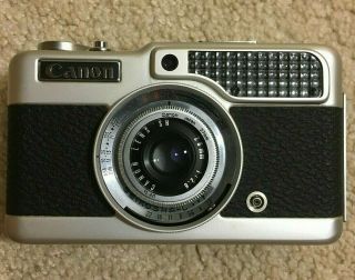 Vintage Canon Demi Camera - Lens SH 28mm 1:2.  8 - SN 746490 - 2