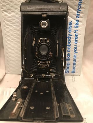 Vintage Eastman Kodak Folding Pocket Camera Model No.  3 - A - Antique Camera Kodex