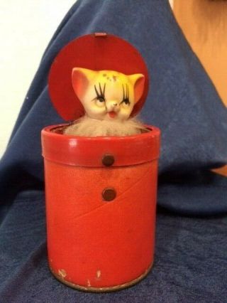 Shackman Jack In The Box Or Better Cat In The Can Japan Vintage