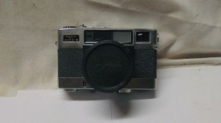 Vintage 1960s Fujica Auto M 35mm Camera Fujinon - R 1:2.  8 F= 4.  7cm Lens