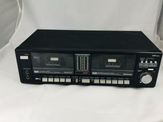 Vintage Sears,  Roebuck Sync Dual Cassette Deck.  Lxi Series