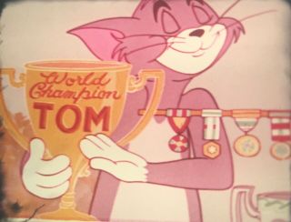 Tom And Jerry 16mm Film “mucho Mouse” 1957 Vintage Cartoon