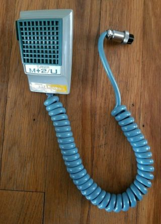 Vintage Turner M,  2/u Cb Ham Radio Microphone Handheld Amplified Mic