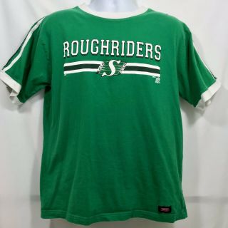 Vtg Saskatchewan Roughriders T Shirt Men’s Size L Cfl Canadian Football League