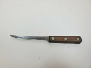 Vintage Case Xx Ca 207 - 5.  5 Kitchen Chefs Fish Knife Stainless Fillet Boning