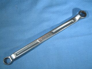 Vintage Snap - On Xv1618 - S 1/2 " X 9/16 " 6 - Point Double Box End Wrench Made In Usa