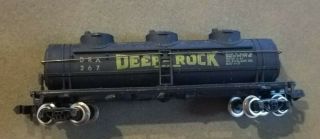 Vintage Bachmann N Scale Deep Rock 3 Dome Tank Car 267 Rtr Railway
