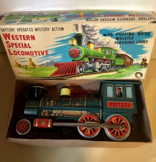 Vintage Modern Toys Western Special Locomotive 3230 With Box