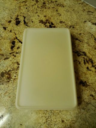 VINTAGE TUPPERWARE 794 BACON DELI CHEESE KEEPER WITH 795 LID SHEAR 6 