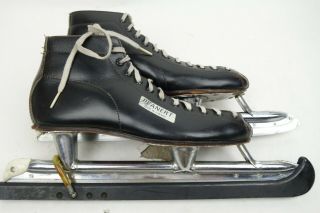 Vintage Planert Speed Ice Skating Racing Skates Men Size 8.  5 Made In Canada