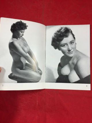 Vtg 50’s Harrison Marks Solo 6 Rochelle Lofting Spicy Nude Girlie Risqué Pinups 3