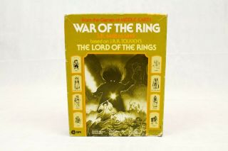 Vintage War Of The Rings S.  R.  1418 To 1419 Lord Of The Rings Game 1977