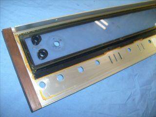 Vintage Pioneer Stereo Receiver SX - 737 Faceplate Front w/ glass 7