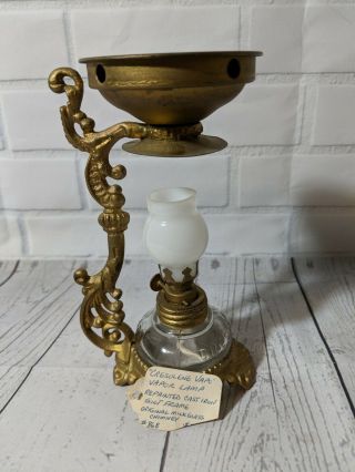 Vintage Cresolene Vapo Lamp W/original Parts