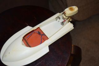 Vintage Electric Johnson Model Outboard Toy Boat Motor Antique 6