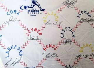 Vintage MLB 1998 Twin Sheet Bed Sheet Baseball Teams 2