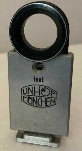Linhof Munchen Adjustable Sport Finder,  Vintage Large Format Camera Viewfinder 2