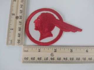 X1 Vintage Red Pontiac Indian Head Logo Hat Jacket Automobile Patch