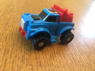 Vtg Transformers G1 Generation 1 Autobot Minibot Gears 1985 Blue Red Truck