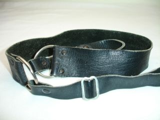Leather Camera Neck Strap With Lug Rings,  Vintage 003722