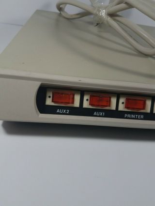 Micro Power Control Center Vintage Model PC40F Surge Protector 3