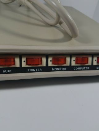 Micro Power Control Center Vintage Model PC40F Surge Protector 4