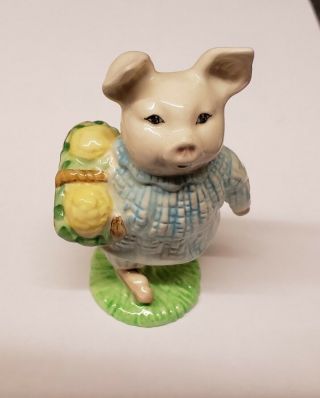 Vintage Beswick England Beatrix Potter Little Pig Robinson Figurine - F Warne&co.