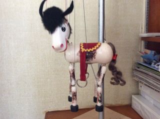 Vintage Pelham Puppet Marionette Horse