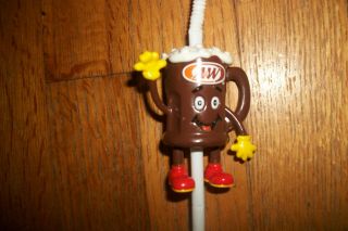 A&w The Great Root Beer Straw Vintage Full Figure Cute