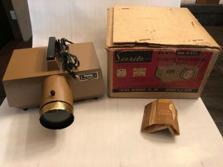 Vintage Seerite 6 X 6 Opaque Projector W/ Lens,  Bulb -