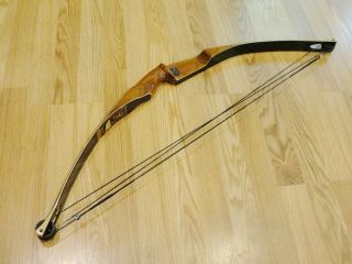 Vintage Browning Mite Youth Compound Bow All Wood Look Rh 23lb Draw