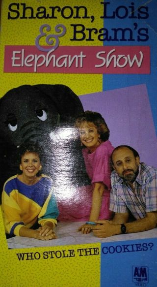 4x Vintage Sharon,  Lois & Brams Elephant Show (VHS,  1987). 3
