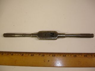 Vintage Gtd Greenfield No 4 Tap Handle 9 Inch Long Tap Wrench Made In Usa