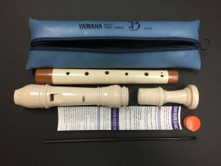 Vintage Yamaha Yra - 28b Ii 28bii 2 Baroque Fingering F Alto Recorder - Japan