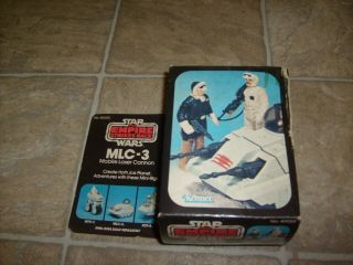 Vintage Star Wars The Empire Strikes Back MLC - 3 Mobile Laser Cannon & Box 1981 4