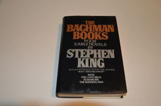 Rare Vintage Stephen King The Bachman Books Hardcover