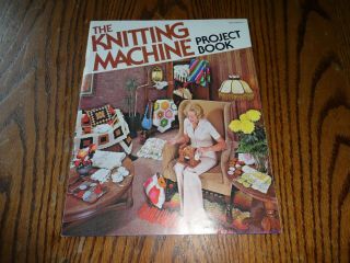 Vintage 1975 Mattel Magic Knitting Machine Pattern Project Book
