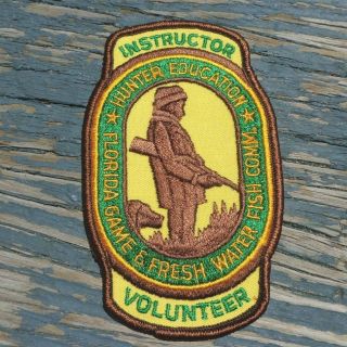 Florida Game & Fresh Water Fish Comm.  Hunter Education Instructor Dog Patch