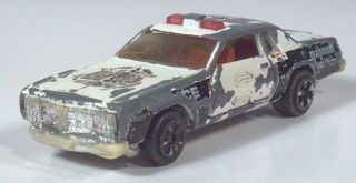 Vtg Kidco Magnum P I Police Car Plymouth Gran Fury Dodge Diplomat 3 " Scale Model