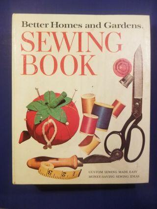 Vintage Sewing Instruction Book Better Homes And Gardens How - To 1961 Hardcover