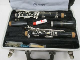 Bundy Selmer Usa Vintage Clarinet Sn 1132643 W/ Bundy Mouthpiece & Case