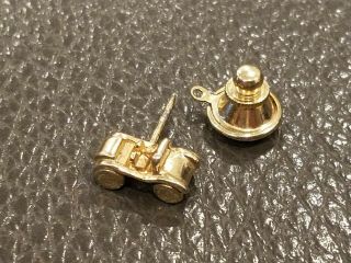 Vintage Gold Sarah Coventry Coy 1970s VW Volkswagen Dune Buggy Car Tie Pin 2