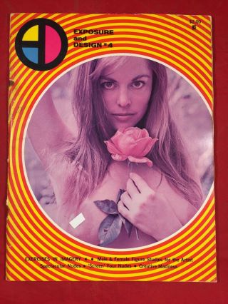 Rare Vtg Exposure & Design 4 1967 Diane Webber Candy Earl Girlie Risqué Pinups