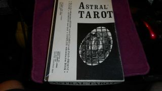 Astral Tarot Mont Saint Johns 1969 Vintage Usa Tarot Cards Complete Deck Set