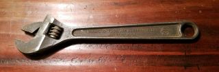 Vintage Diamond Tool Co.  Duluth Diamalloy 200 Mm 8 In Crescent Wrench Forged Usa