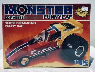 Mpc 1/25 Scale Monster Funny Car Corvette 6477 (64)