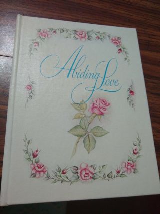 Vintage Abiding Love Poems By Audrey Mcdaniel (1973,  Hardcover) Religious