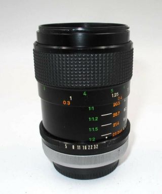 VINTAGE CANON FD 50MM F3.  5 S.  S.  C.  MACRO LENS FOR F1,  AE - 1,  A1. 4